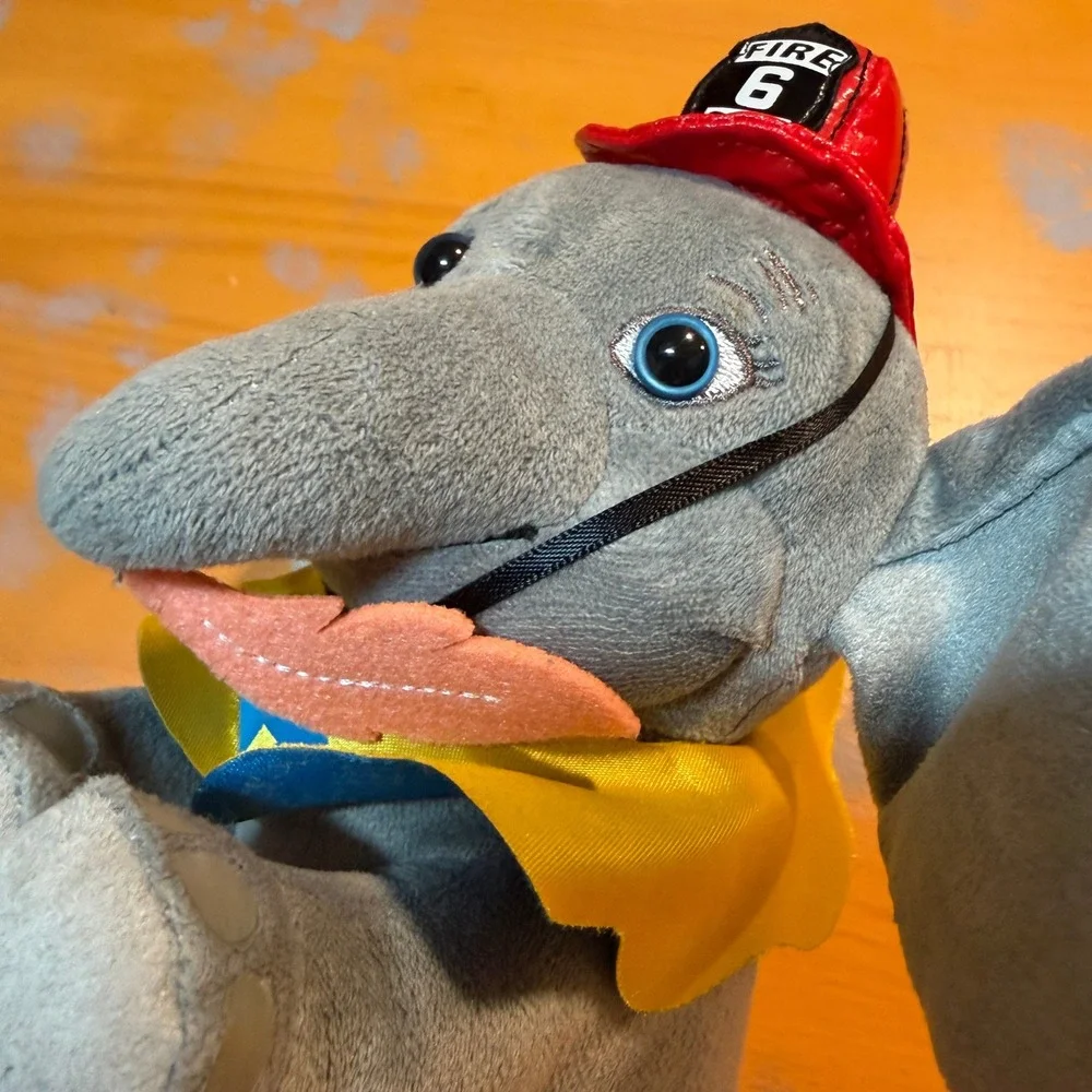 Disney 2019 Dumbo Live Action Plush Stuffed Animal With Fire Hat Just Play